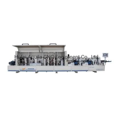 High Speed Automatic Double Gluing Linear Edge Banding Machine Zsf-80dl