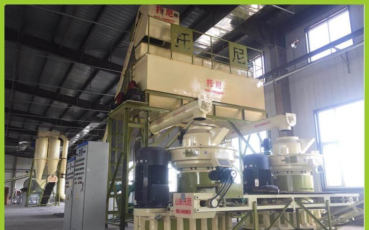 Tony High Capacity and Good Service Rubber Wood Sawdust Pellet Pressing Machine Biomass Wood Pellet Mill Wood Chips Pellet Machine Straw Pellet Machine