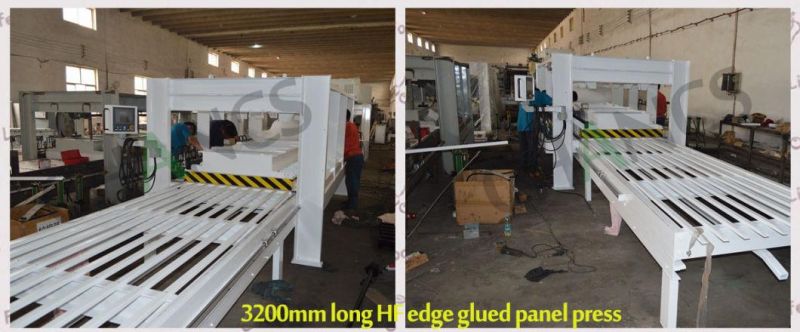 Edge Gluing Panel Press Hfeg-3280c-CH with Advanced High Frequency Technology