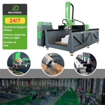 4 Axis CNC Router Machine Woodworking 1325 for 3D Wood Foam Mould