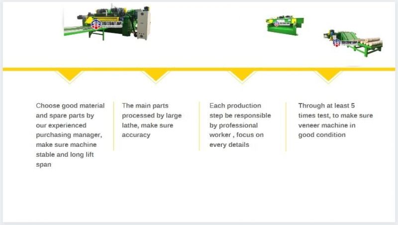Veneer Machine Peeling Cutting Lathe with Siemens Motor