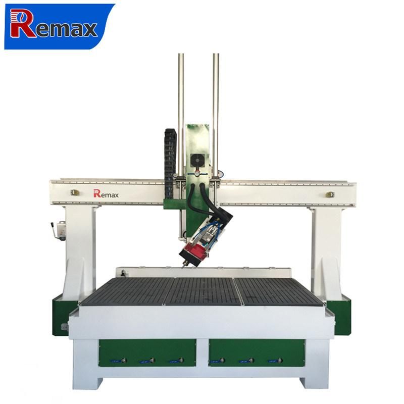 4 Axis CNC Router Machine with 8 Tools and Swing Head of 1325 Woodworking Furniture Atc Wood CNC Router