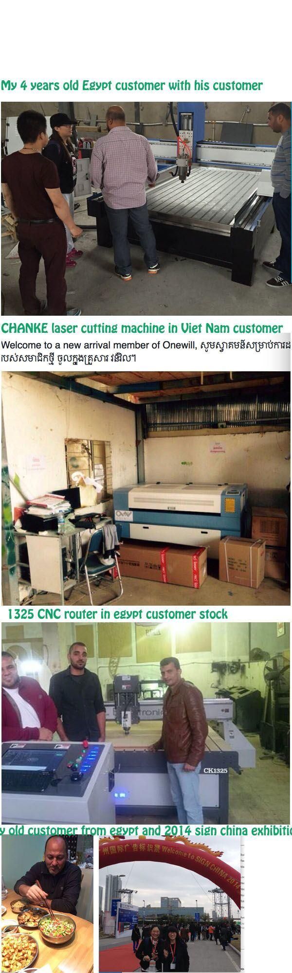 Ck1325 Wood Cabinet CNC Sign Making Engraver