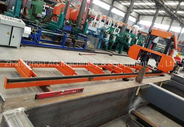 China High Quality Industrial Wood Cutting Horizontal Band Sawmill