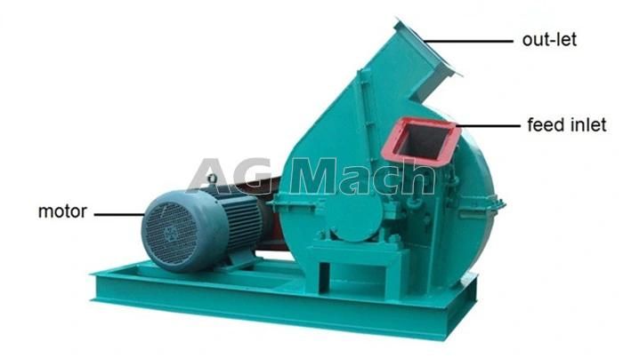 Bx-800 Round Disk Wood Chipper Machine Wood Chipper Mill