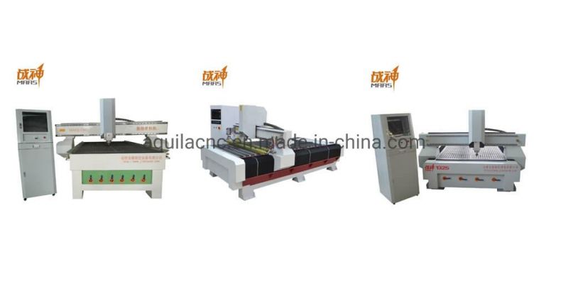 Zs1325 6 Spindles Time Saving Wood Machinery CNC Embossment Engraving Machine CNC Cutting Carving Engraving Relief Milling Machine for PVC Board