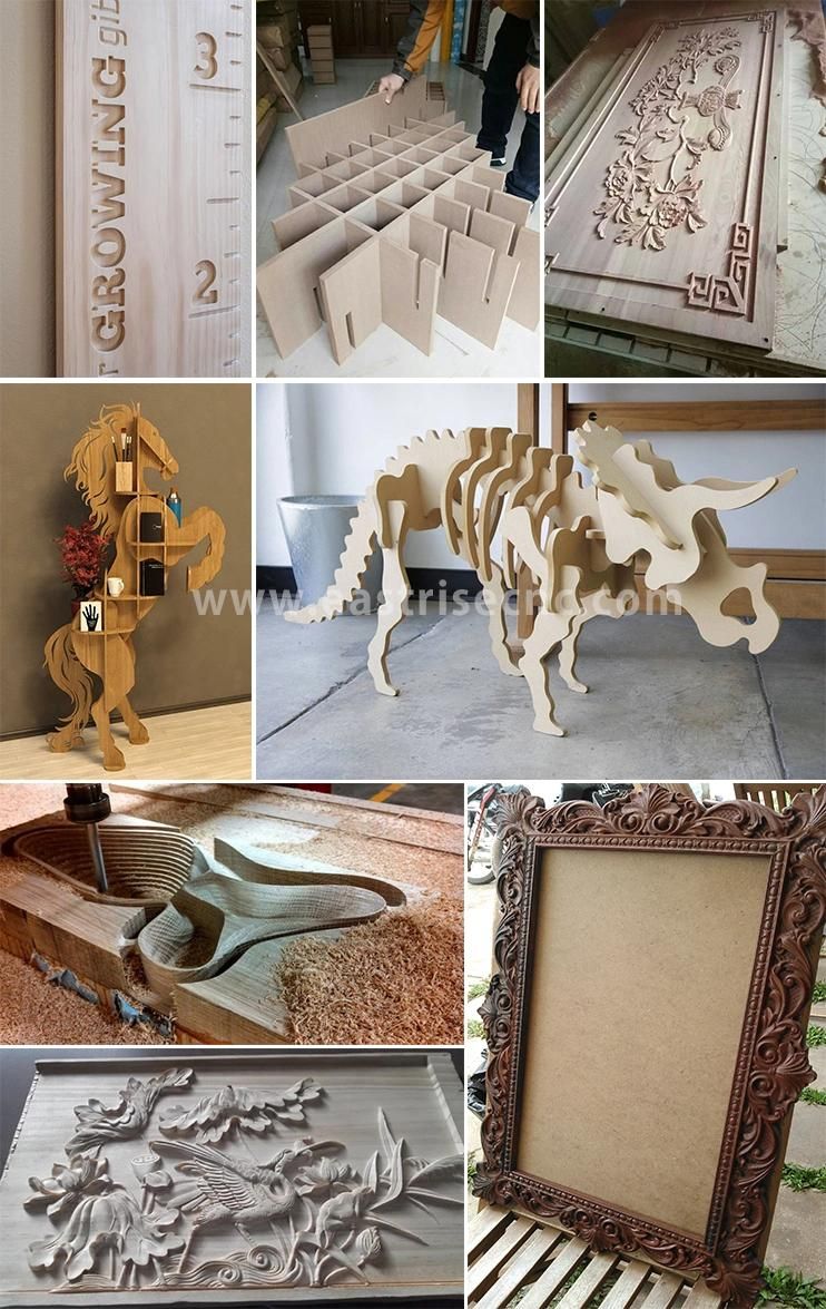 DSP System 3D Wooden Door Cutting Engraving 1325 1530 CNC Router Price