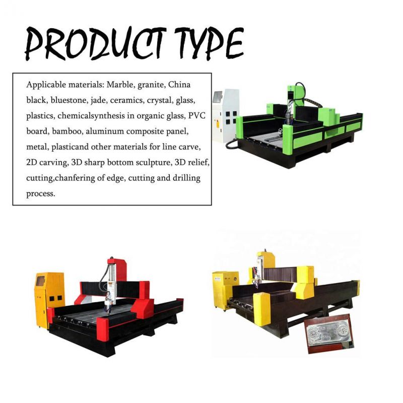Professional Cheap Marble Granite Cutting Machine CNC Router Stone Carving Engraving Machine