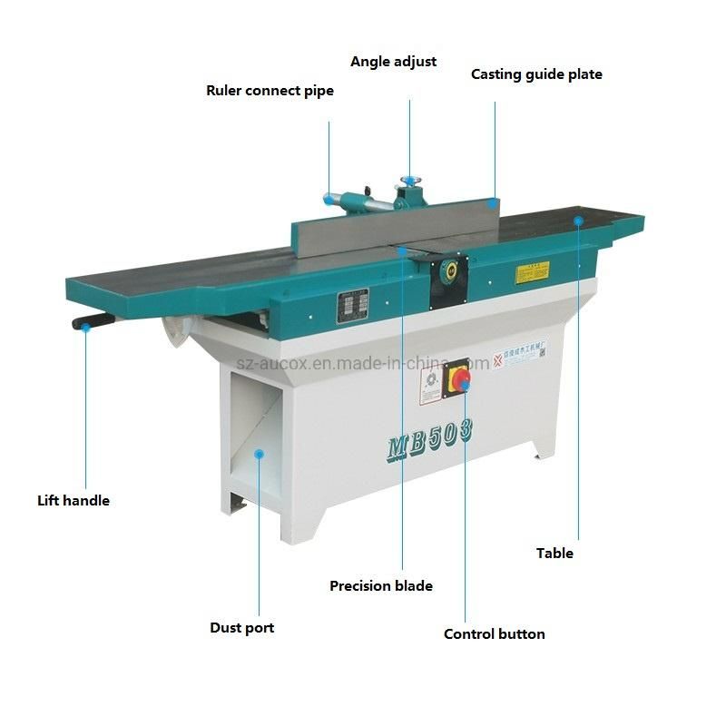 Woodworking Machinery Straight Plane Surface Planer Table Planer Machine