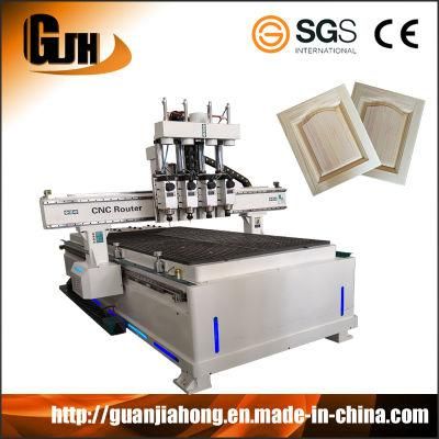 1325 CNC Wood Router, 4 Spindles Auto Tool Change, Woodworking CNC Engraving Machine