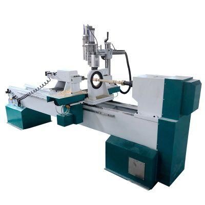 Wood Turning Ca-1530 CNC Wood Lathe with Automatic Feeding and Unloading