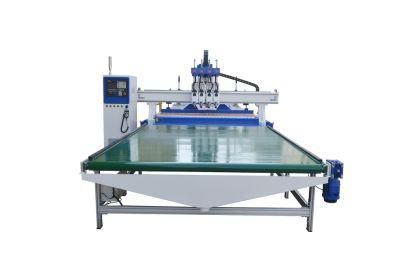 Furniture Production Line Auto Loading and Unloading 3D Wood CNC Router