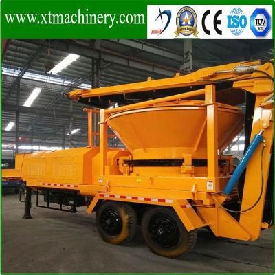 17ton Machine Weight, Steady Continuously Working Performance Log Root Chipper