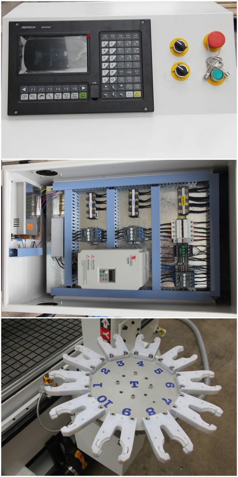 MDF Sponge Carton Rubber Atc CNC Cutting Machine