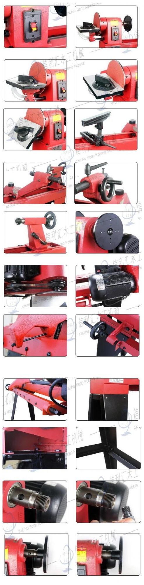 New Wood Working Turning Lathe Machine Mini Wood-Working Carving Lathe Machine Wood-Working Lathe Carving Tool/ Heavy Duty Lathe Machine Micro Lathe Machine