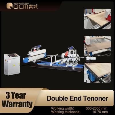 QMX3826DX8 CNC Click Flooring Making machine CNC double-end tenoner machine