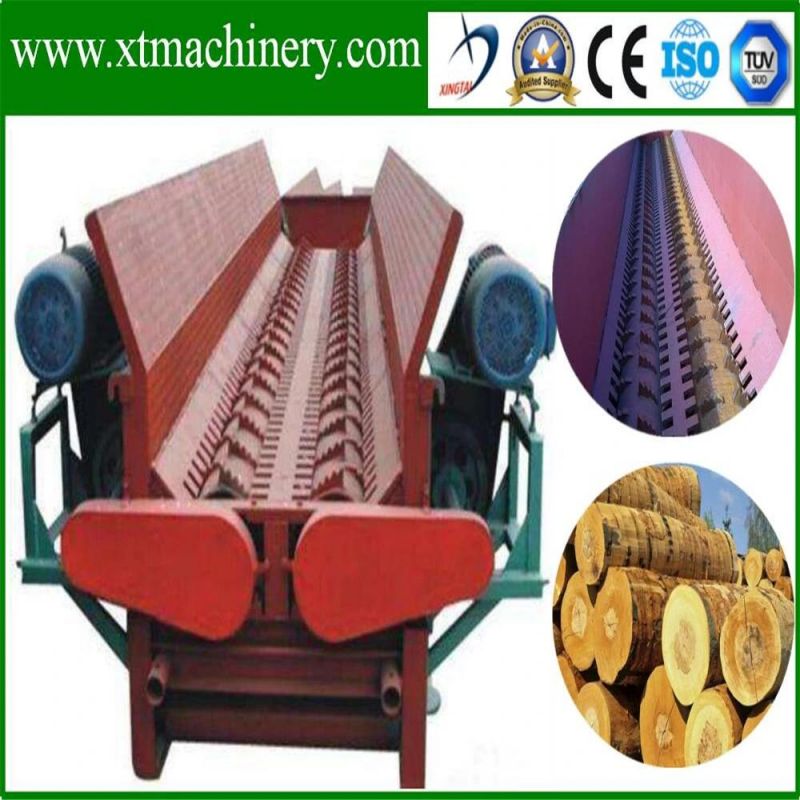 Double Roller/Single Roller Tree Trunk, Log Wood Debarker for Paper Making