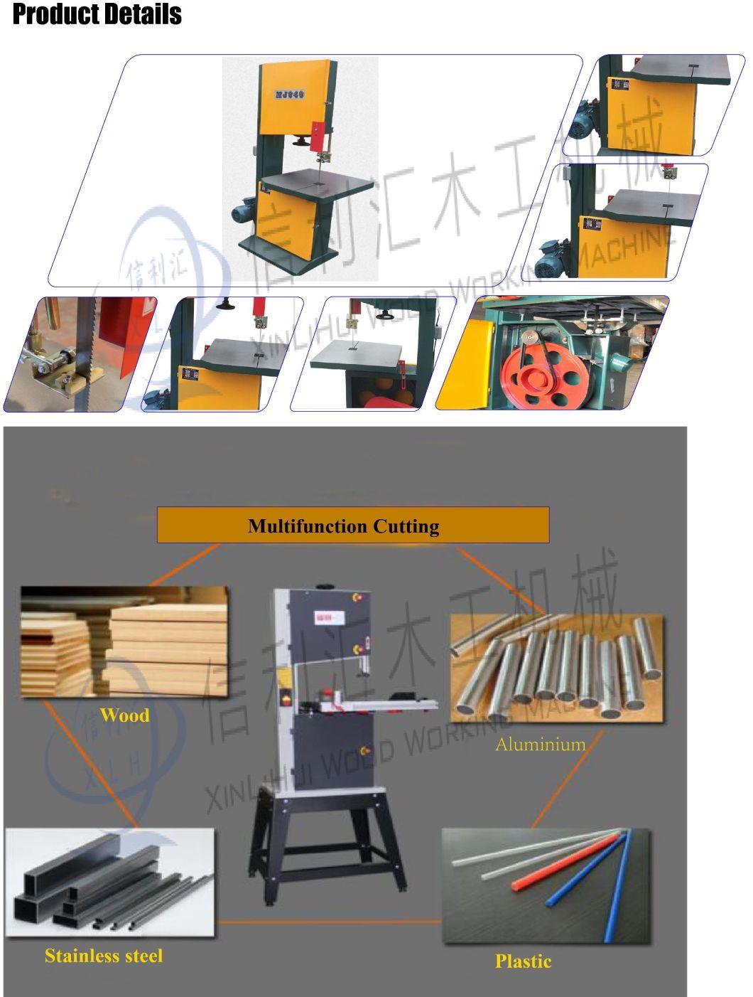 Portable Band Saw Mills / Horizontal Woodworking Machines Xinlihui Brand Made in China Woodworking Band Saw Machine