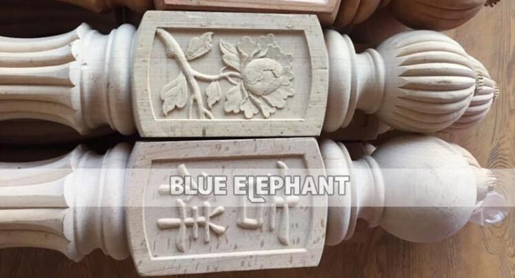 Jinan Blue Elephant 1530 Multi-Head CNC Router Machines for Wood Carving Mirror Frame