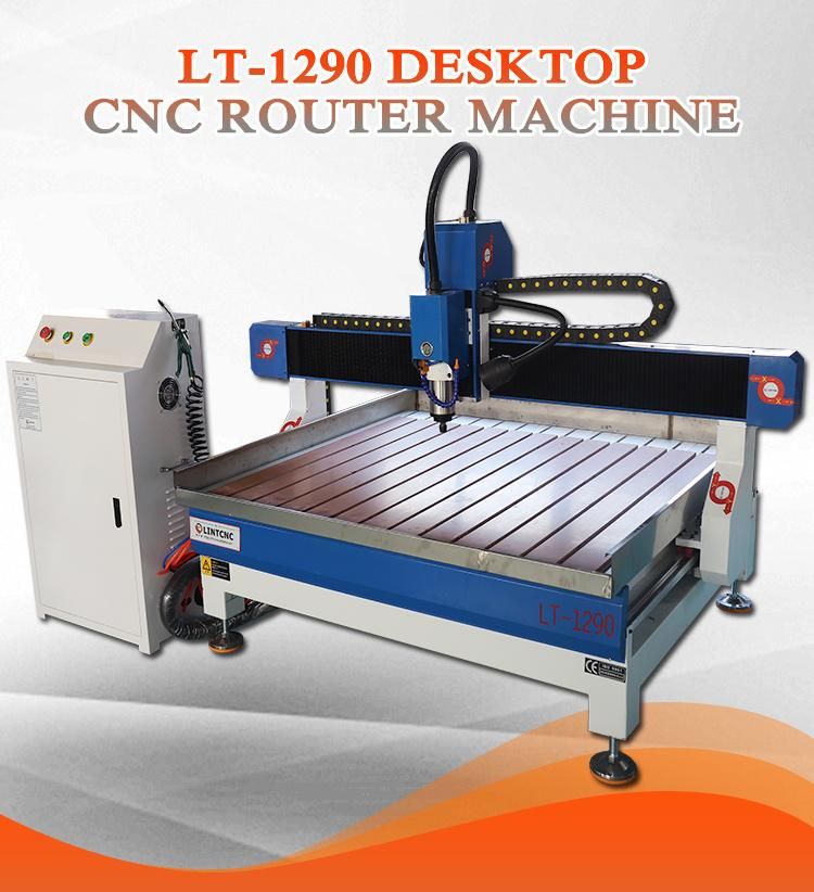 1200mm*1200mm 1290 6090 6012 Desktop Working Size Advertising CNC Router 1212 with Rotary