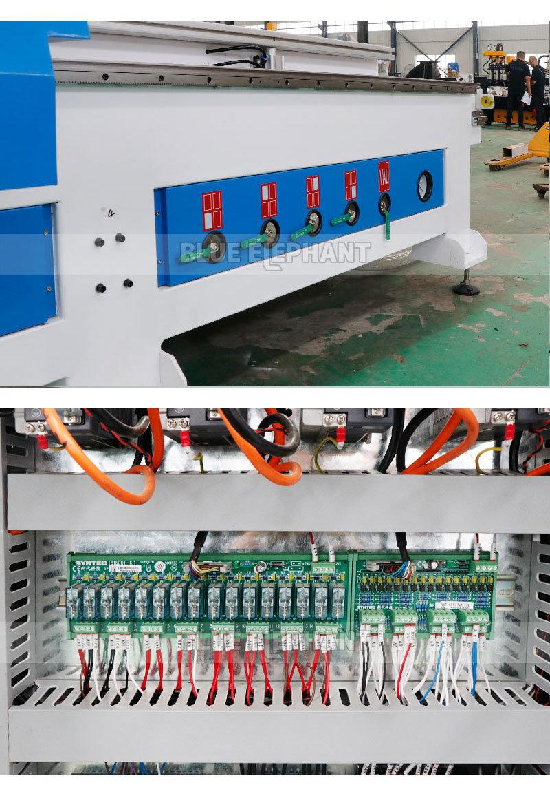 1325 3 Spindles CNC Wood Router Machine with Auto Tool Changer