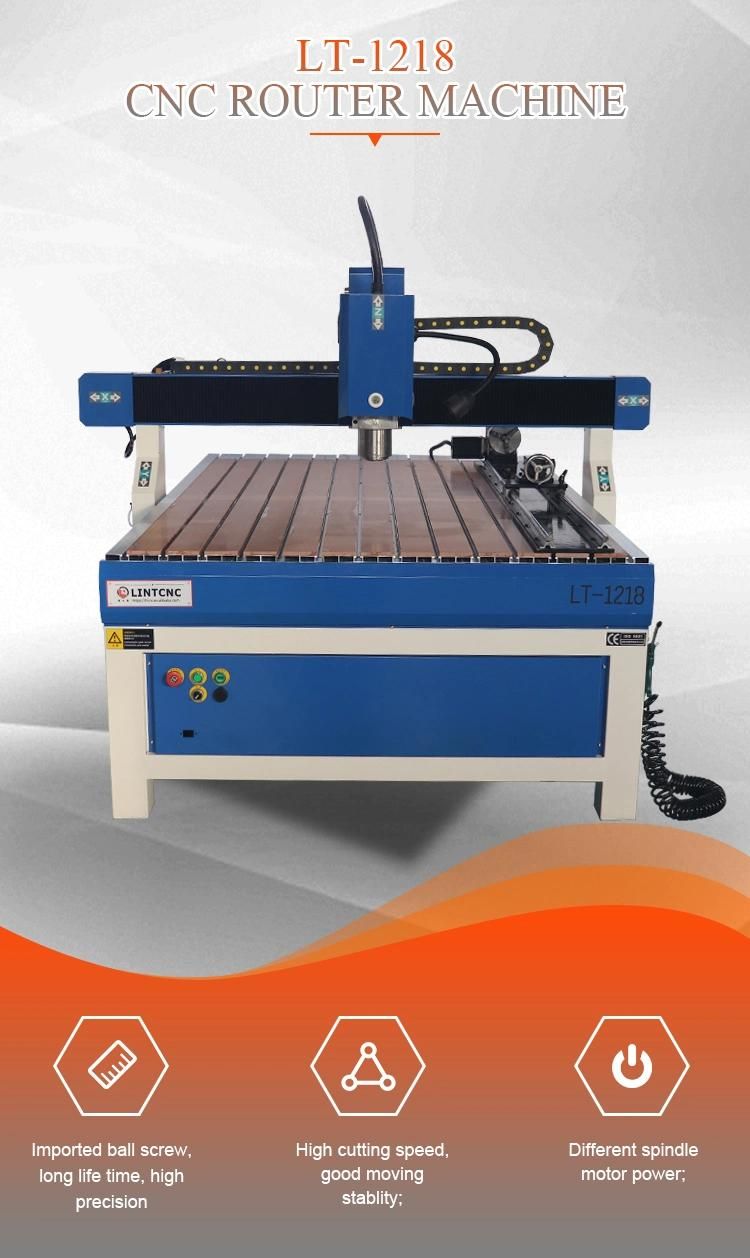 1212 1218 CNC Machine CNC Wood Router Engraving Router 3D Machine for Woodworking