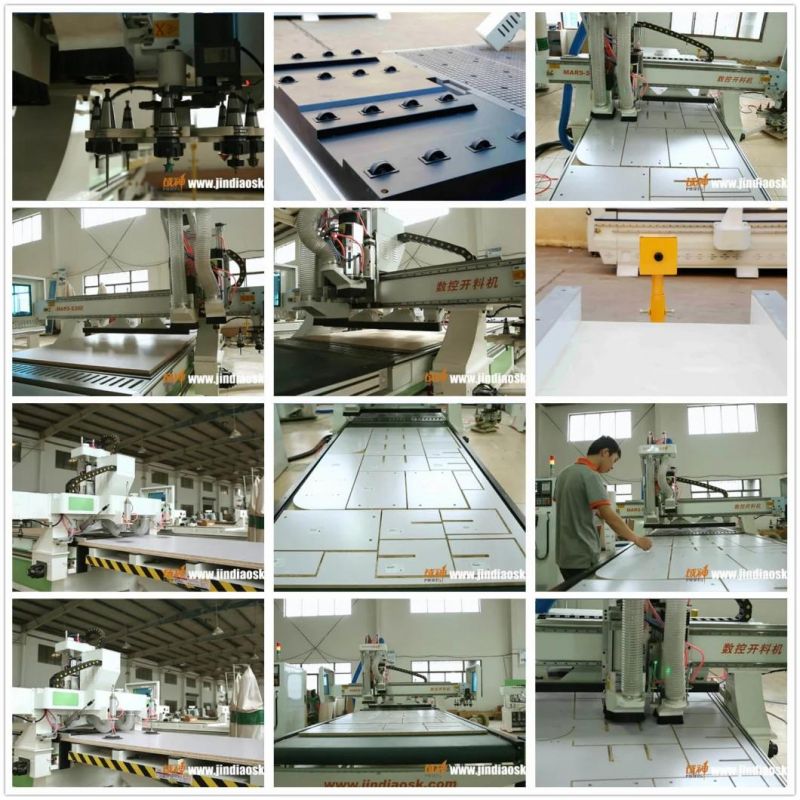 S300 Automatic Tools Change with ISO9001 CNC Router Machine for Cabinets