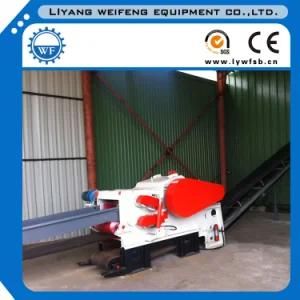 5-8ton Per Hour Wood Chipping Machine with Feeding Belt Conveyor