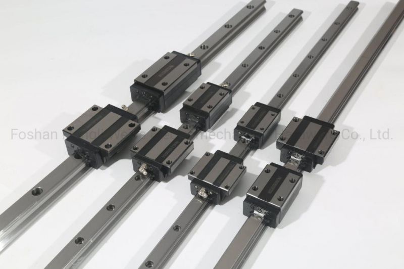 Hsr15r Square Type Carriage Bearing Block Guide Rail