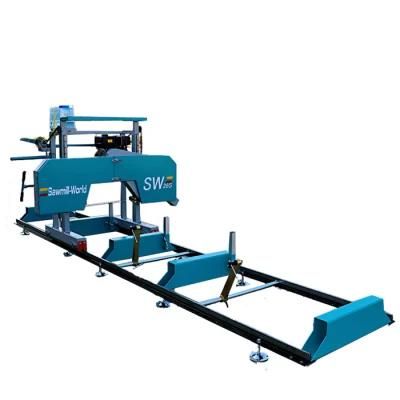 High Quality Sw26 Ultra Portable Horizontal Band Sawmill for Sale