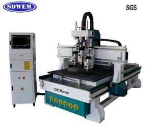 Nc Studio /Mach3 Control 1325 4FT*8FT CNC Wood Router Machine Price