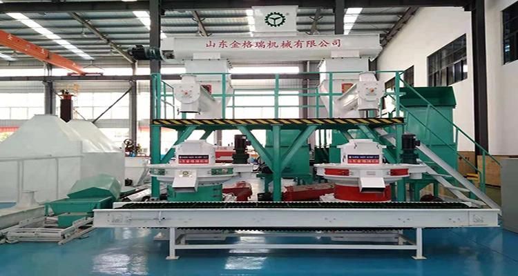 1.5-2 Ton Per Hour Wood Pellet Machine Production Line