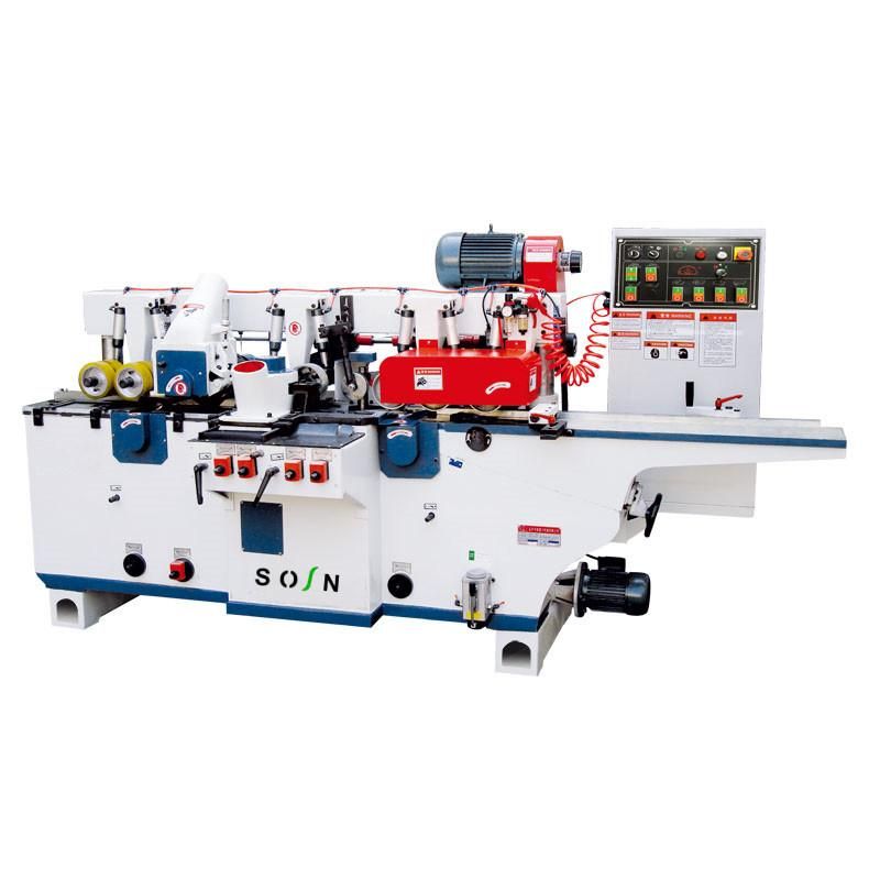 Woodworking Planer Moulder Four Sided Moulder for Making Wood Floor