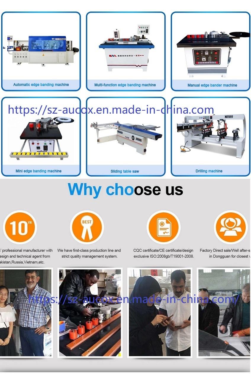 Banding Machine Automatic Edge Banding Machine Gluing Trimming Buffing End Cutting Functions My04