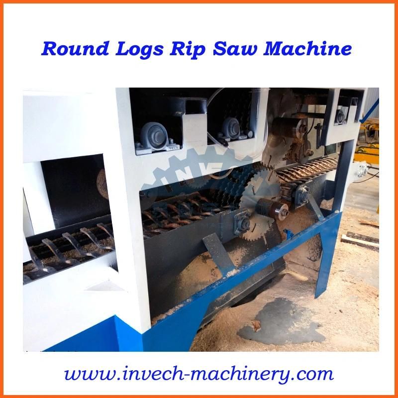 Heavy-Duty Multi Rip Saw for Big Diameter Round Logs