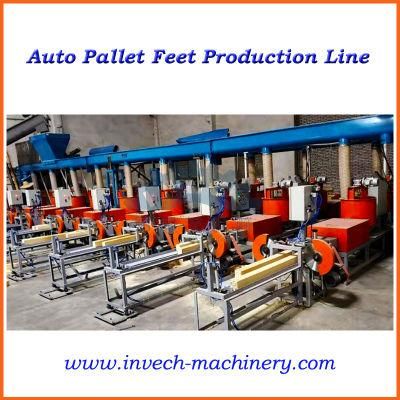 Fully Automatic Wood Pallet Block Making Machines From China