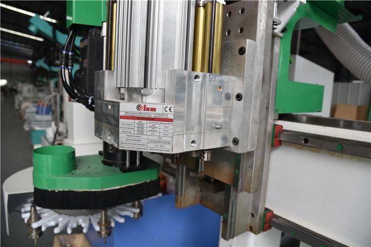 Tool Changing Disc Woodworking CNC Router Automatic CNC Machine