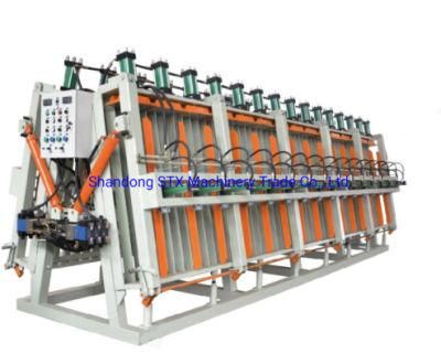 High Productivity Wood Press Machine for Glulam Beam Production 6200mm