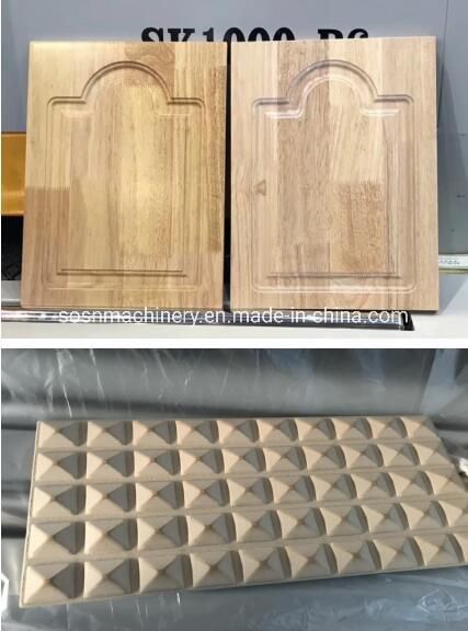 Wood Door Sanding Machine Brushing Special Shaped Sander Machine