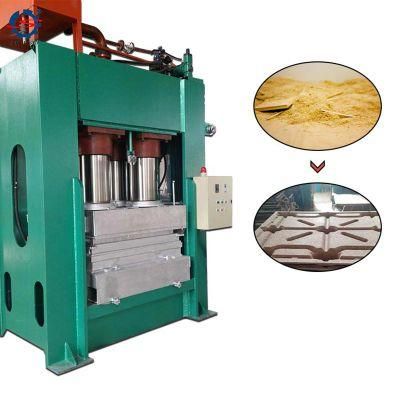Wood Pallet Use Hydraulic Hot Press Machine for Wood Waste Recycling Machinery