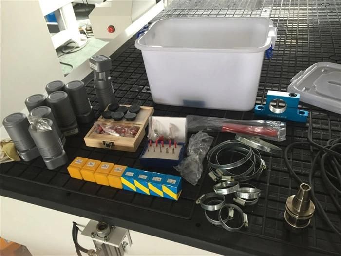 Linear Atc 8 Tools CNC Router 3D Carving 4 Axis CNC Machine for Wood Furniture