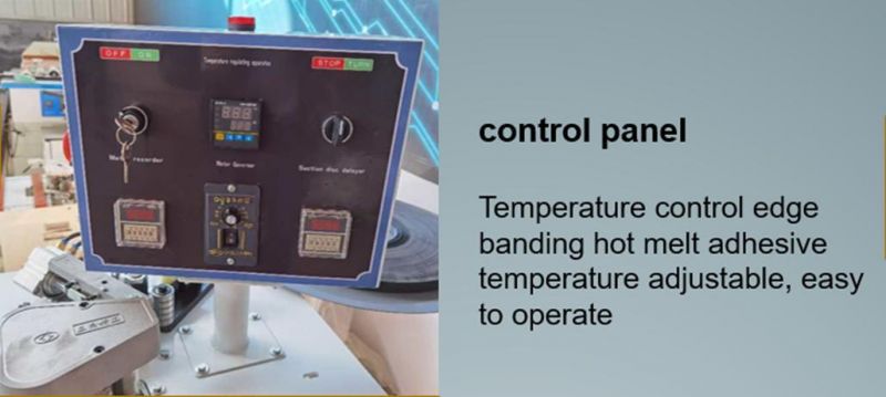 Wood MDF Curve Armed Edge Banding Machine for Panel Furniture Made in China