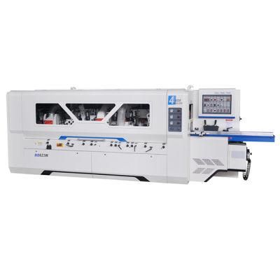 Hicas High Efficiency Precision Wood Floor Four Side Moulder Price