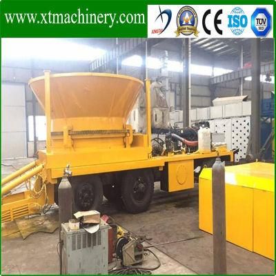 17ton Machine Weight, Steady Continuously Working Performance Log Stump Shredder