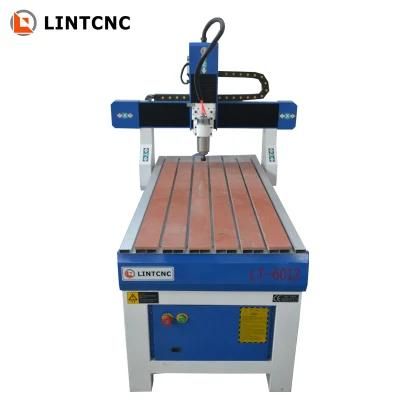 220V CNC Router Wood Aluminum Cutting Engraving Milling Machine 6090 6012 with 1.5kw Water Cooling Spindle