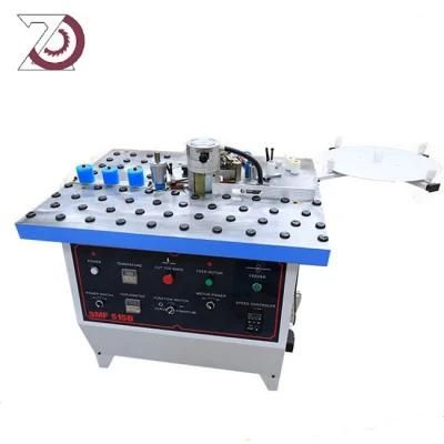 Small Manual PVC Edge Banding Machine with Trimmer