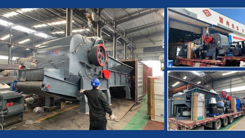 10-25 Tons Hourly Heavy Duty Rice Stalk Crushing Machine Biomass Waste Recycle Line