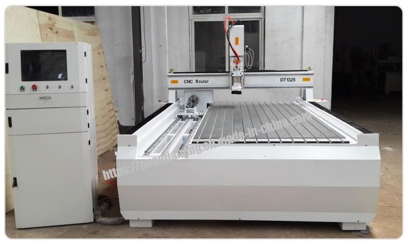 2D and 3D CNC Router Machine with Rotary 1325, CNC Wood Engraving Machine