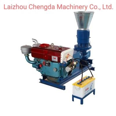 Rubber Pellet Machine by Diesel Engine Driven