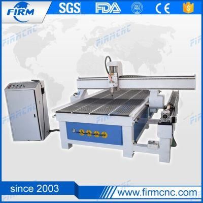 Rotary Axis 3D CNC Router Wood Carving Machine 1325 with 3kw Spindle
